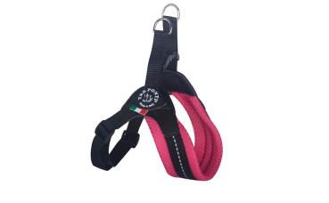 Tre Ponti Easy Fit Neon Mesh Adj. Girth, Raspberry Gr. 1